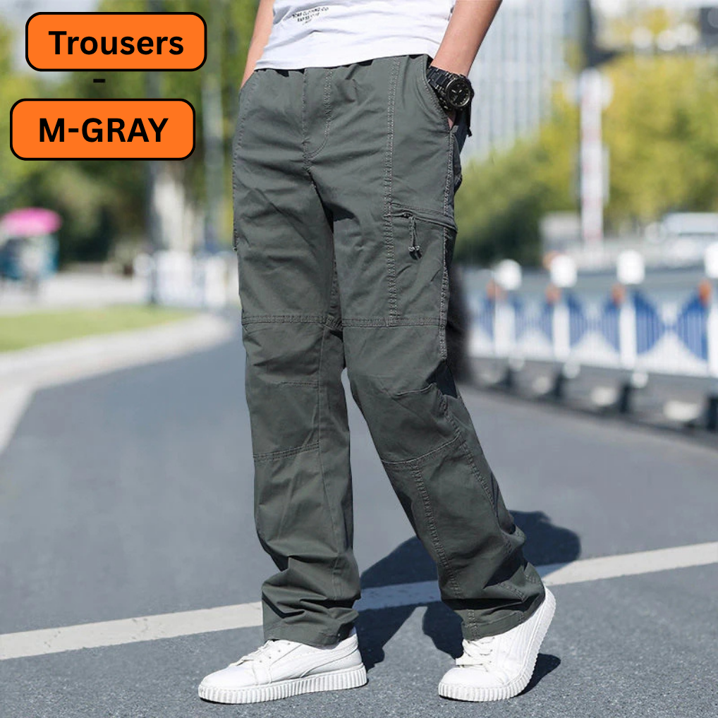 Big & Tall Men's Cotton Trousers