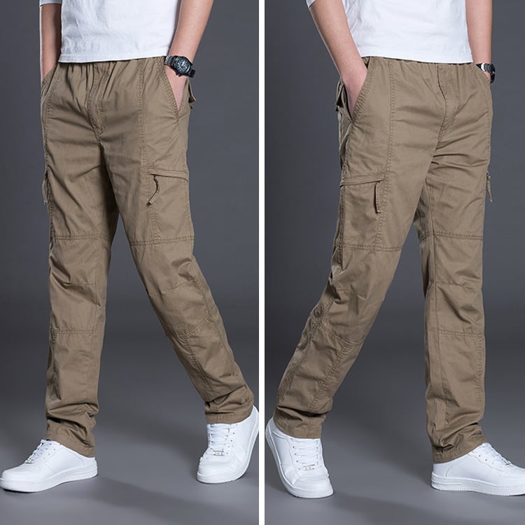 Big & Tall Men's Cotton Trousers