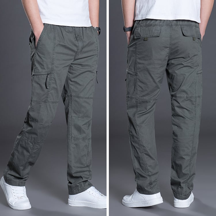 Big & Tall Men's Cotton Trousers